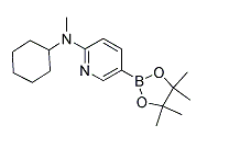 6-[Cyclohexyl(methyl)amino]pyridine-3-boronic acid pinacol ester 1073354-73-0